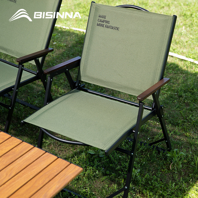Outdoor Furniture Rocking Chair - BISINNA açık katlanır kamp sandalyesi taşınabilir