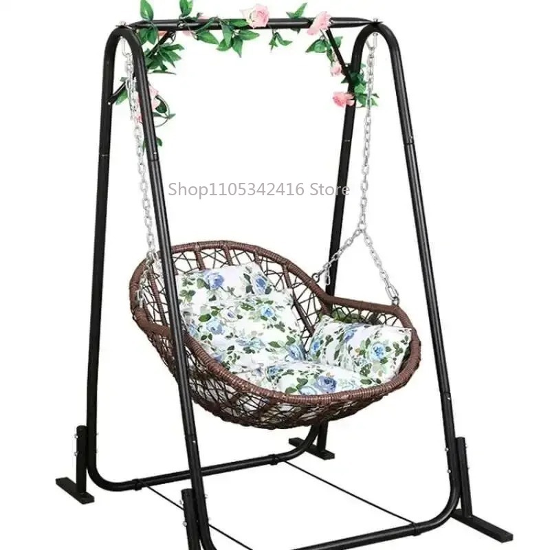 Outdoor Furniture Rocking Chair - Tekli Rattan Asma Sepet Sandalye Çocuk
