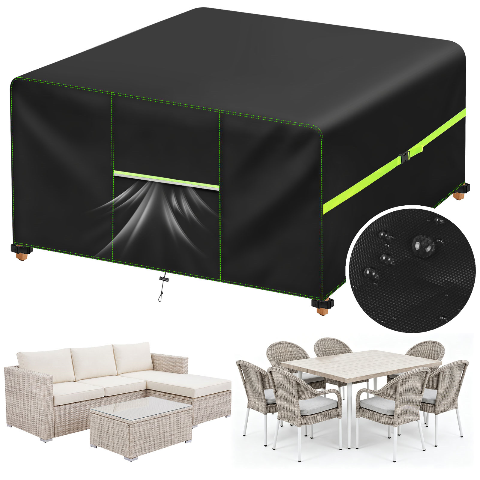 Outdoor Furniture Set Sale - Bahçe Mobilyaları Kapağı Havalandırmalı Su Geçirmez