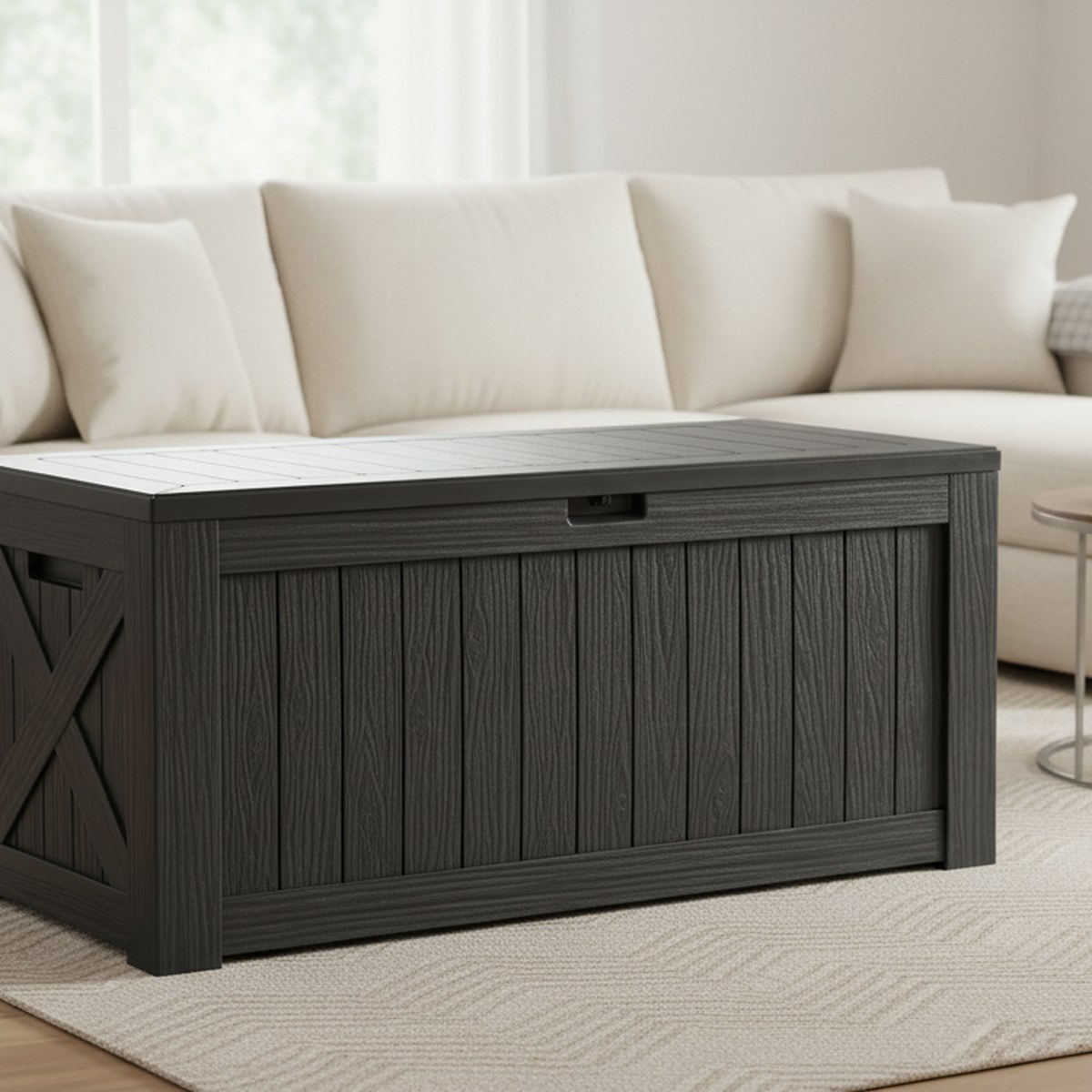 Outdoor Furniture Resin - Büyük 120 Galonluk Dış Mekan Güverte
