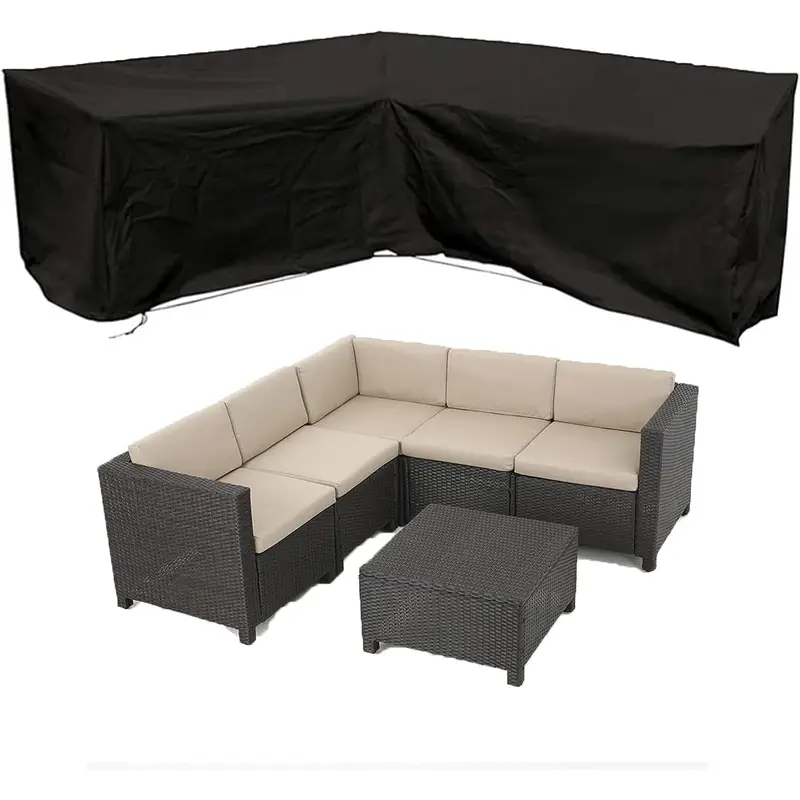 Outdoor Furniture Varnish - Anti-UV L Şekilli Dış Mekan Kanepe