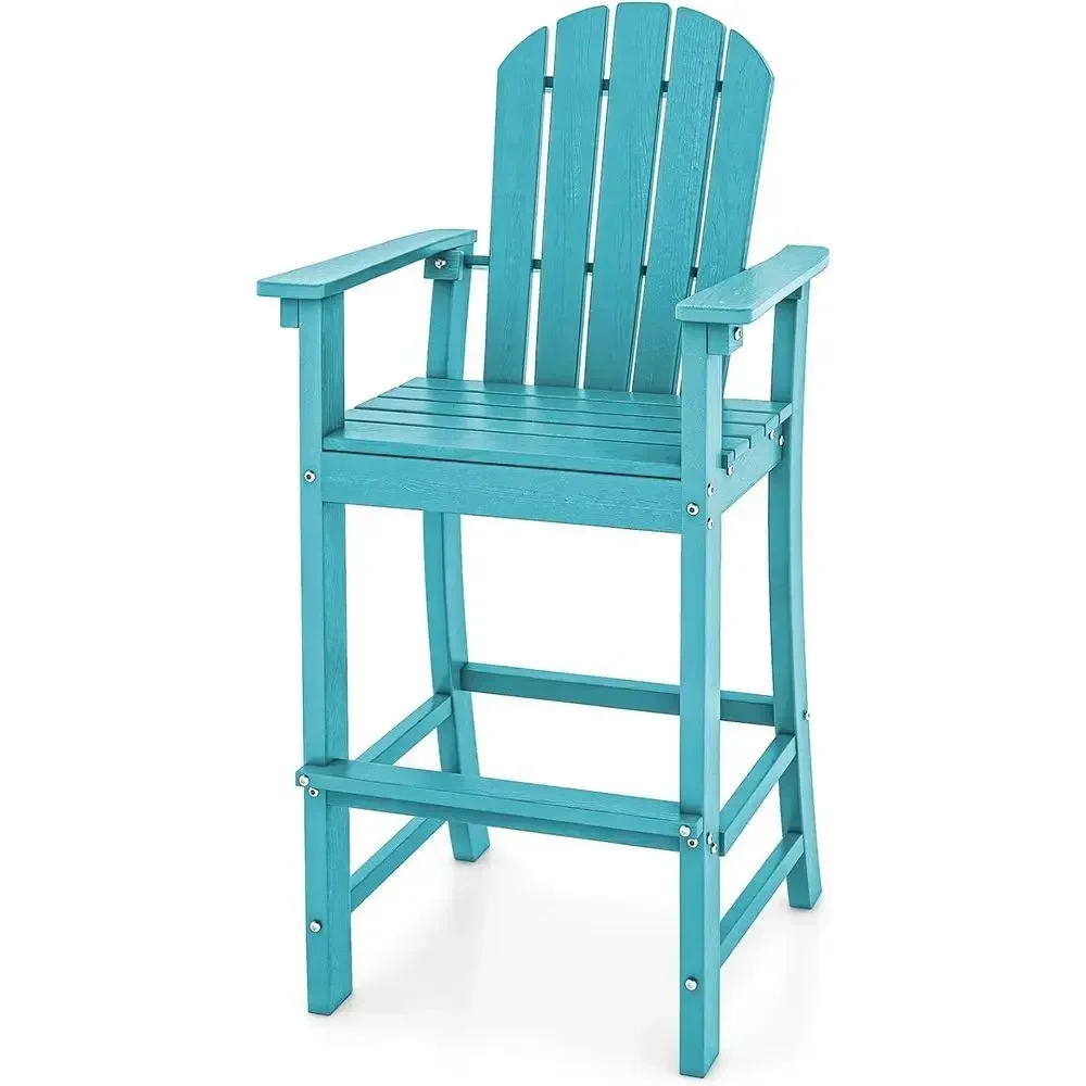 Outdoor Furniture Resin - Yüksek Sırtlı Dış Mekan Balkon Sandalyeleri,