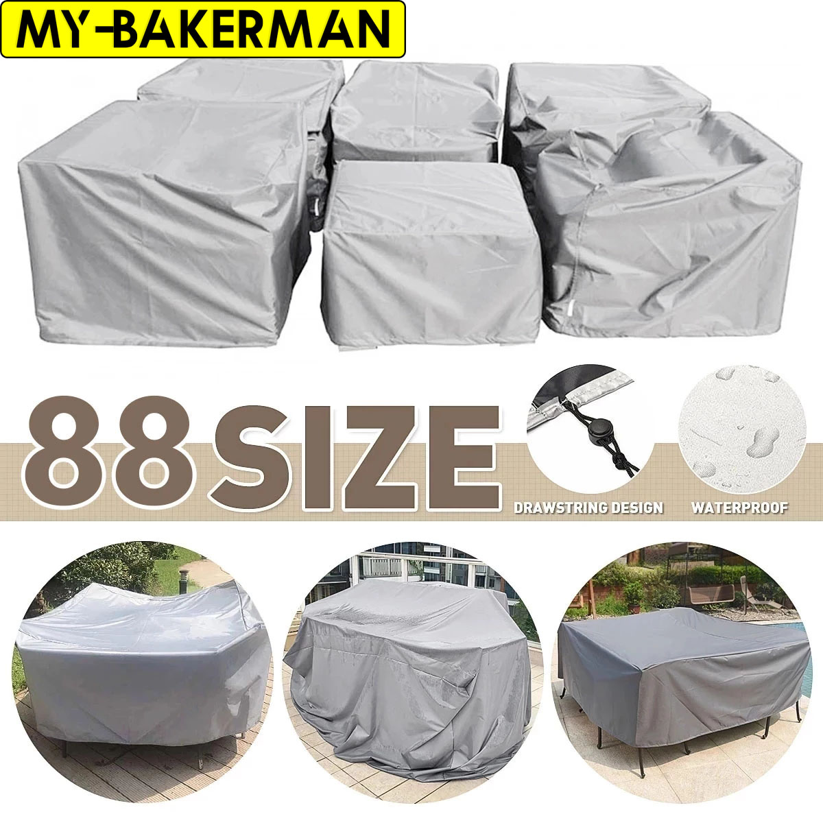 Outdoor Furniture Set Sale - Veranda Mobilya Kapakları Su Geçirmez, Veranda