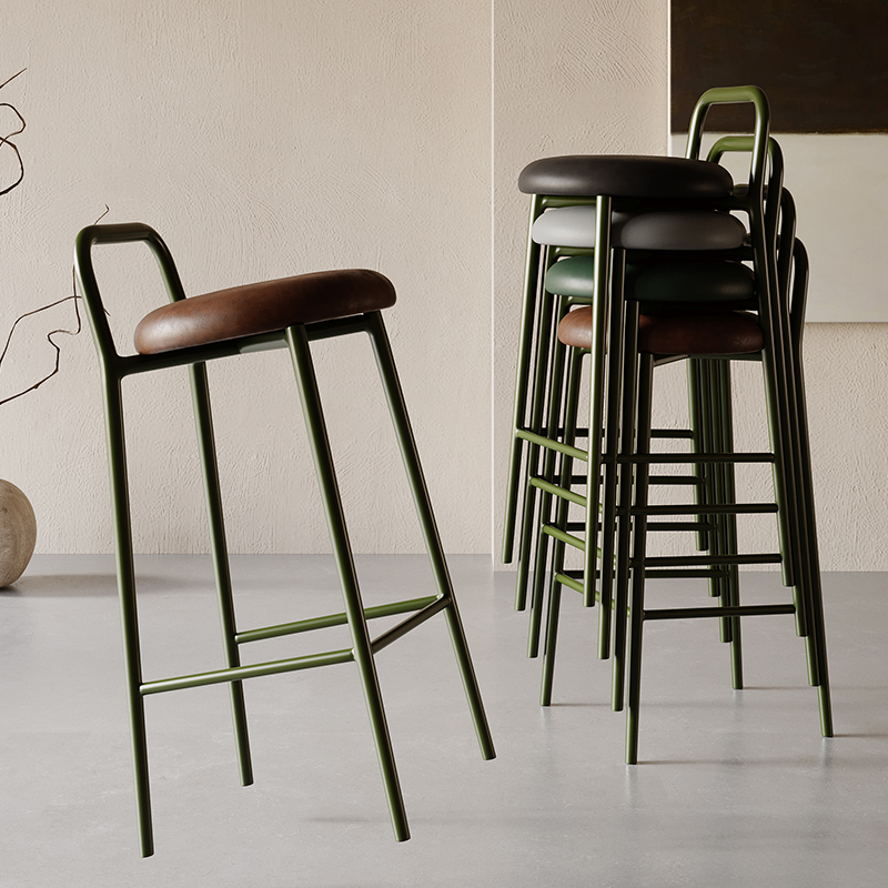 Outdoor Furniture Set Sale - Yüksek Oturma Odası Bar Tabureleri Metal