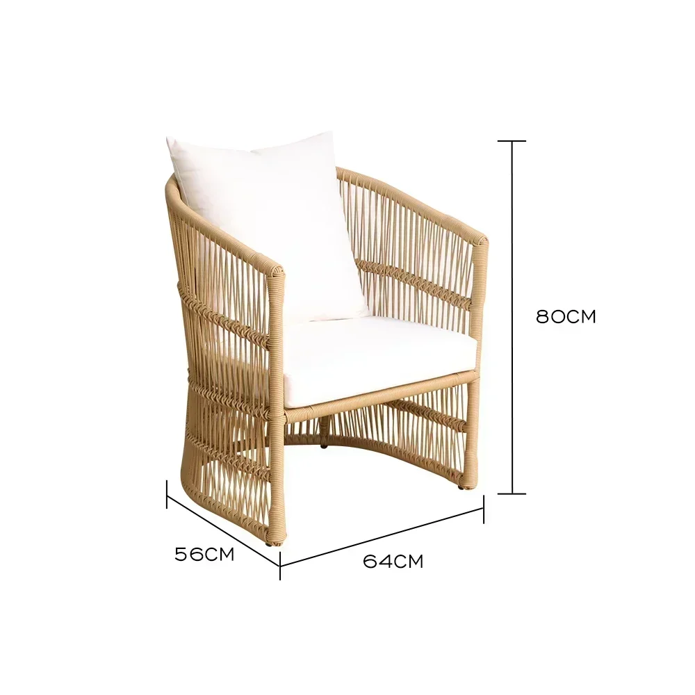 L Yüksek kaliteli eğlence açık - Rattan Lounge Set incelemesi ve fiyatı