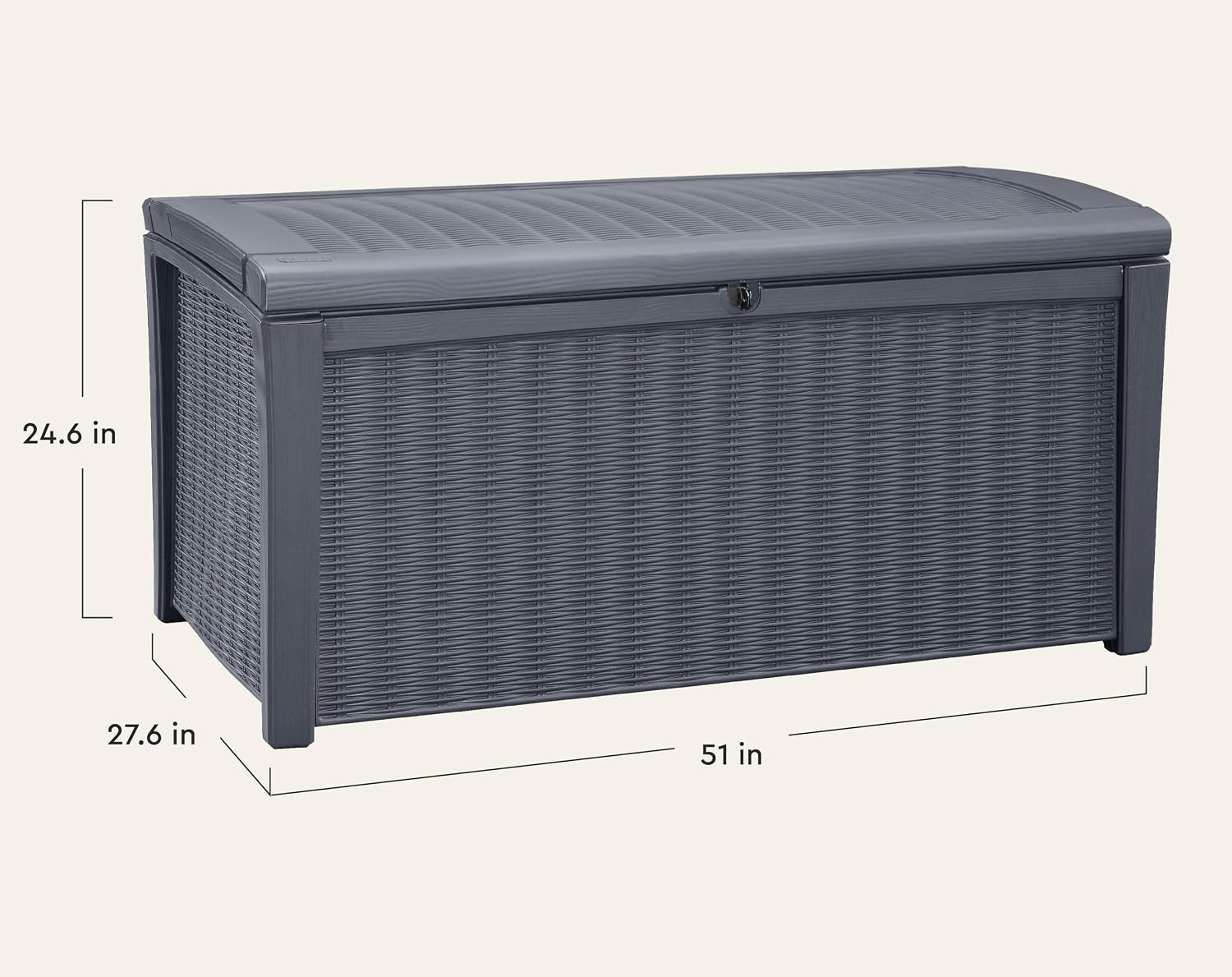 110 Galonluk Dış Mekan Depolam - Outdoor Furniture Resin incelemesi ve fiyatı