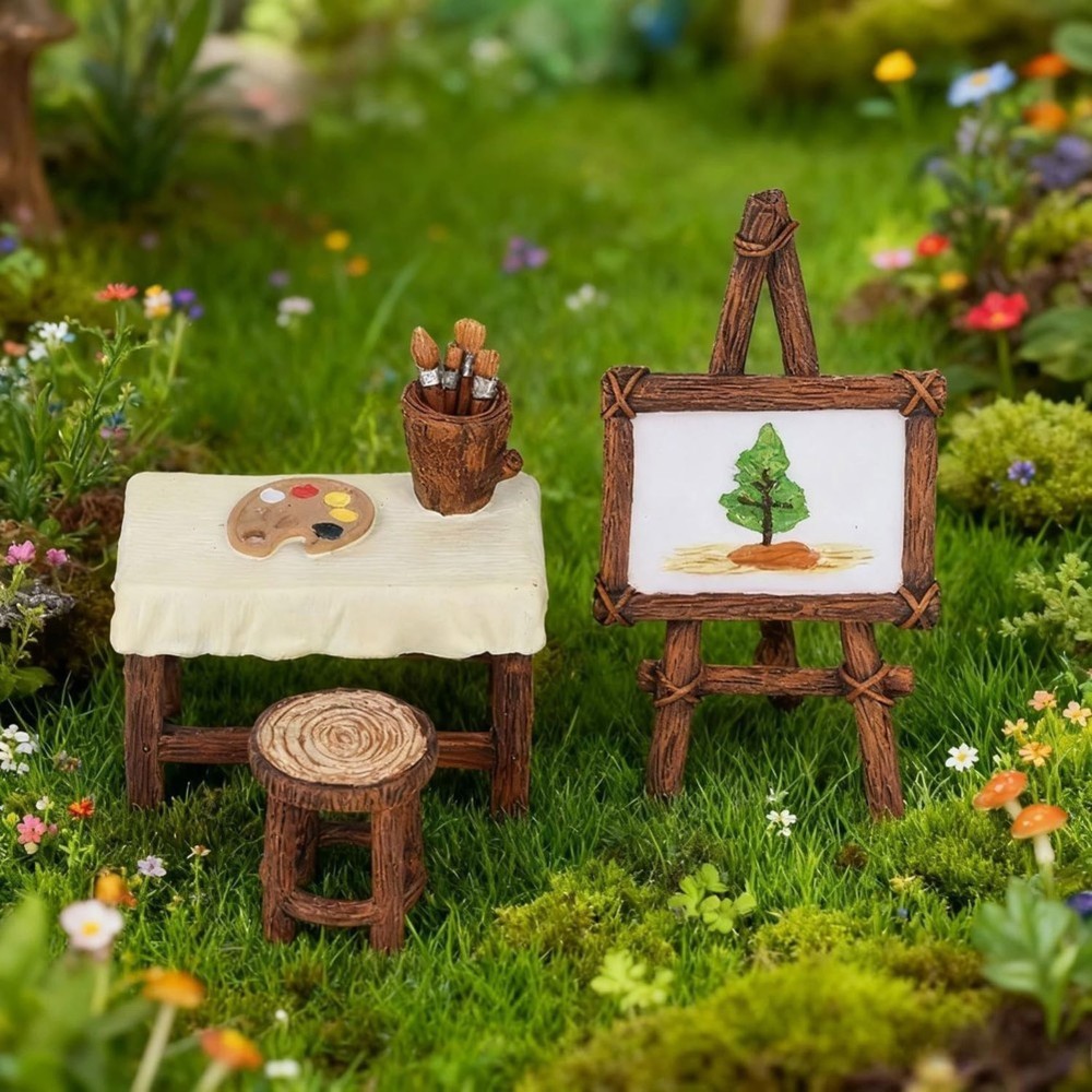 WORTHOWN-Peri Bahçesi,Minyatür - Outdoor Furniture Resin incelemesi ve fiyatı