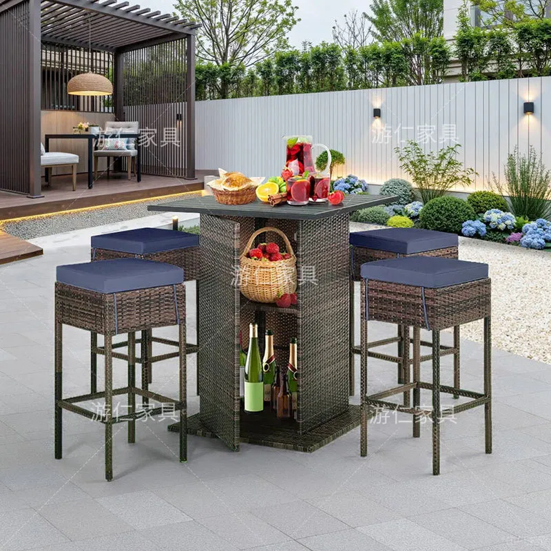 Hasır Rattan Bar Masası ve San - Rattan Lounge Set incelemesi ve fiyatı