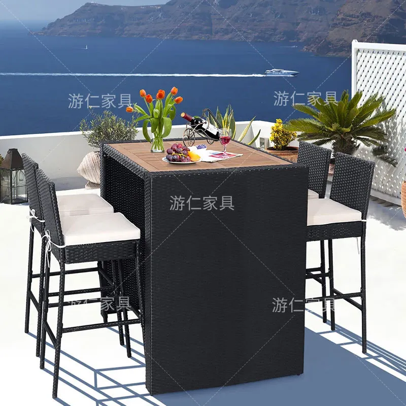 Hasır Rattan Bar Masası ve San - Rattan Lounge Set incelemesi ve fiyatı