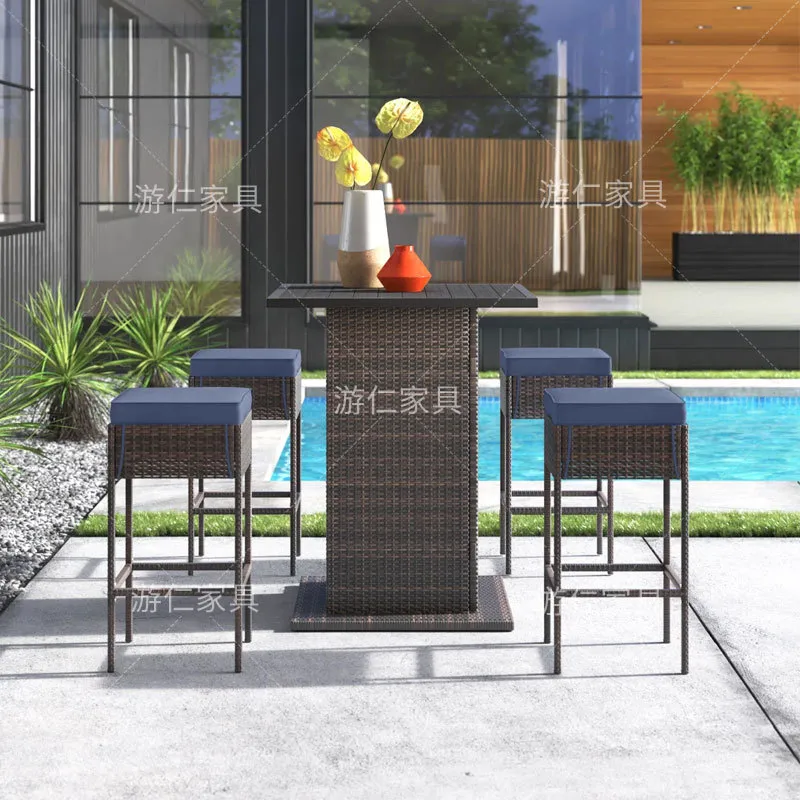 Hasır Rattan Bar Masası ve San - Rattan Lounge Set incelemesi ve fiyatı