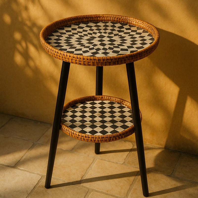 Ahşap Ayaklı Çift Katlı Rattan - Outdoor Furniture Legs incelemesi ve fiyatı