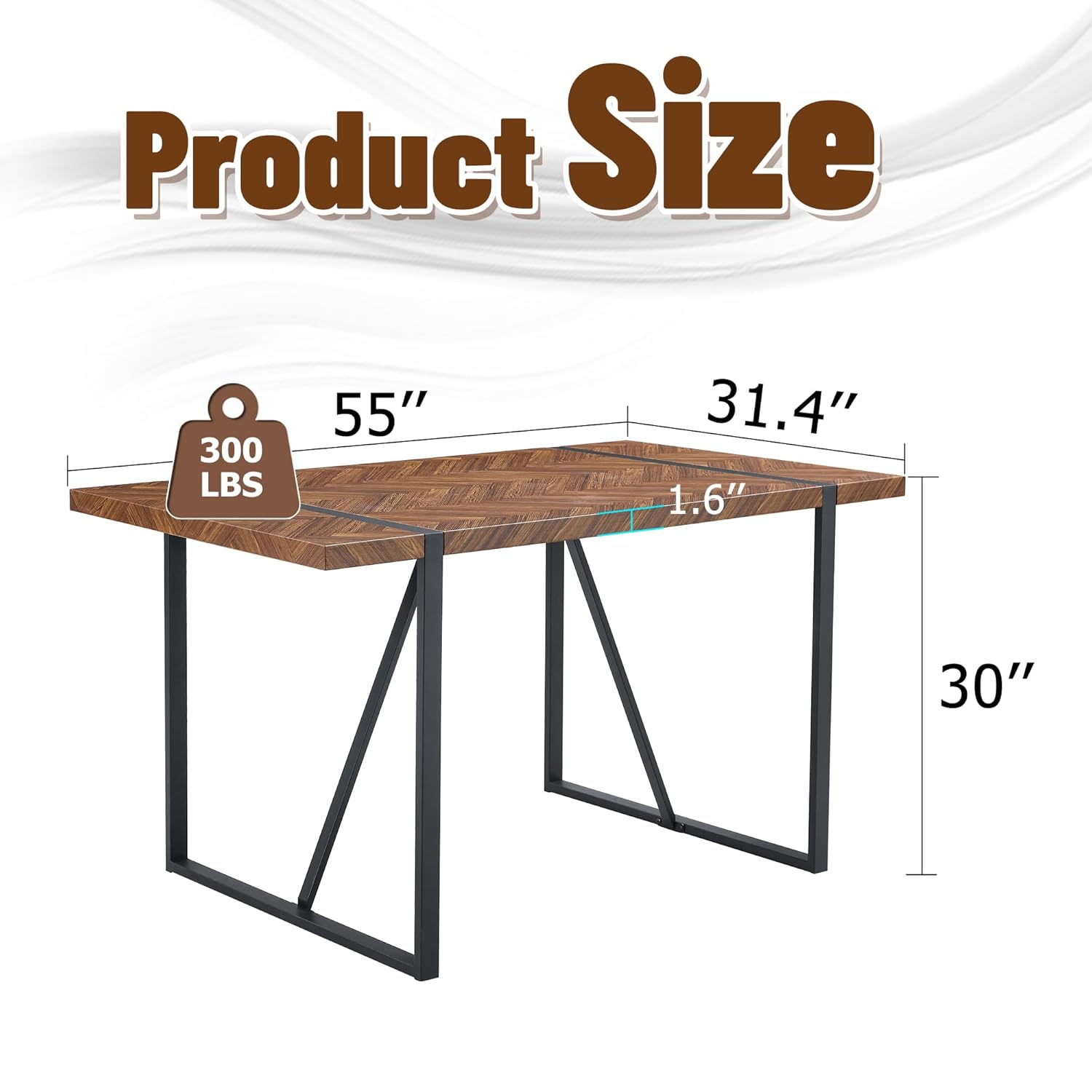 Retro Yemek Masası Koyu Ahşap  - Outdoor Furniture Legs incelemesi ve fiyatı