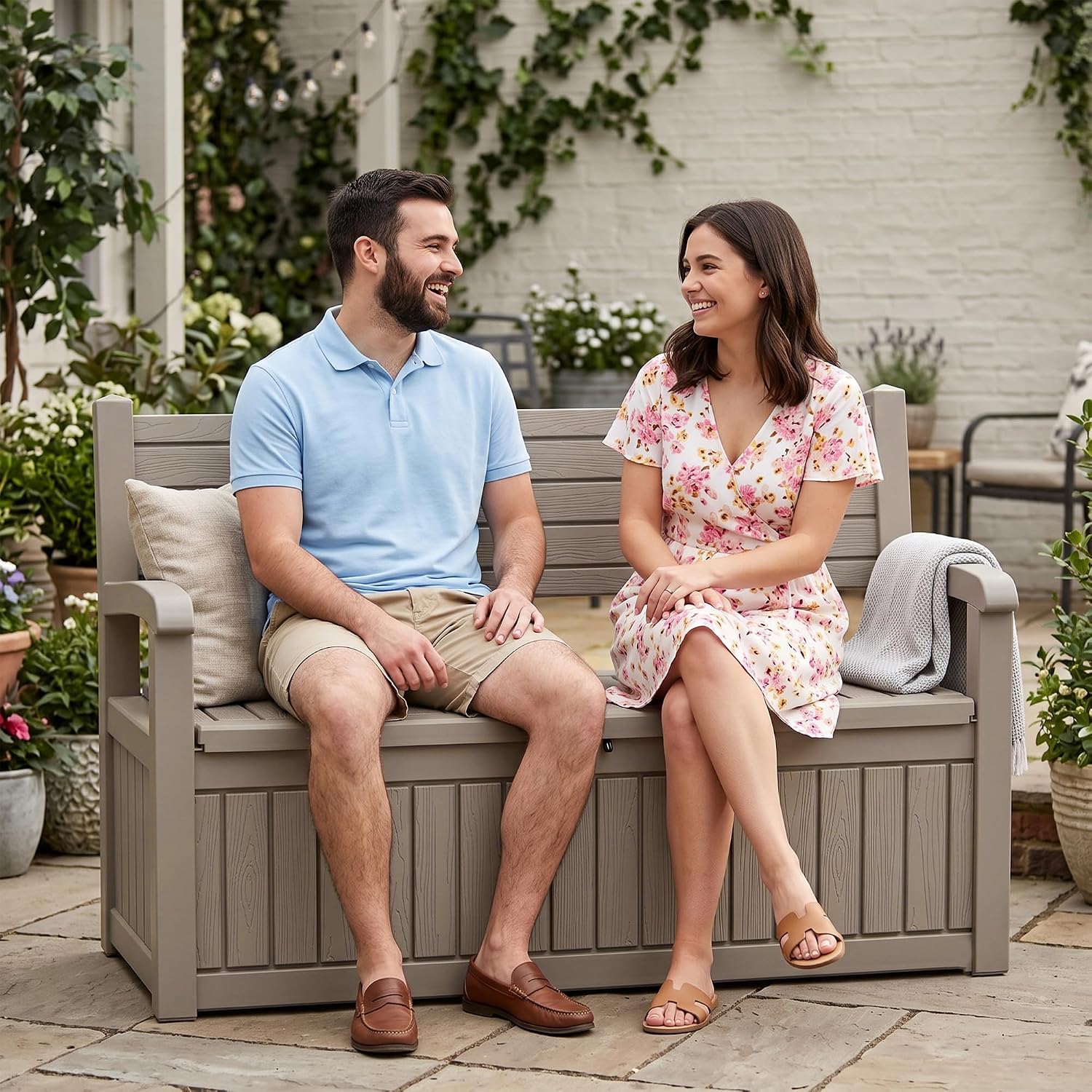 100 Galonluk Dış Mekan Depolam - Outdoor Furniture Resin incelemesi ve fiyatı