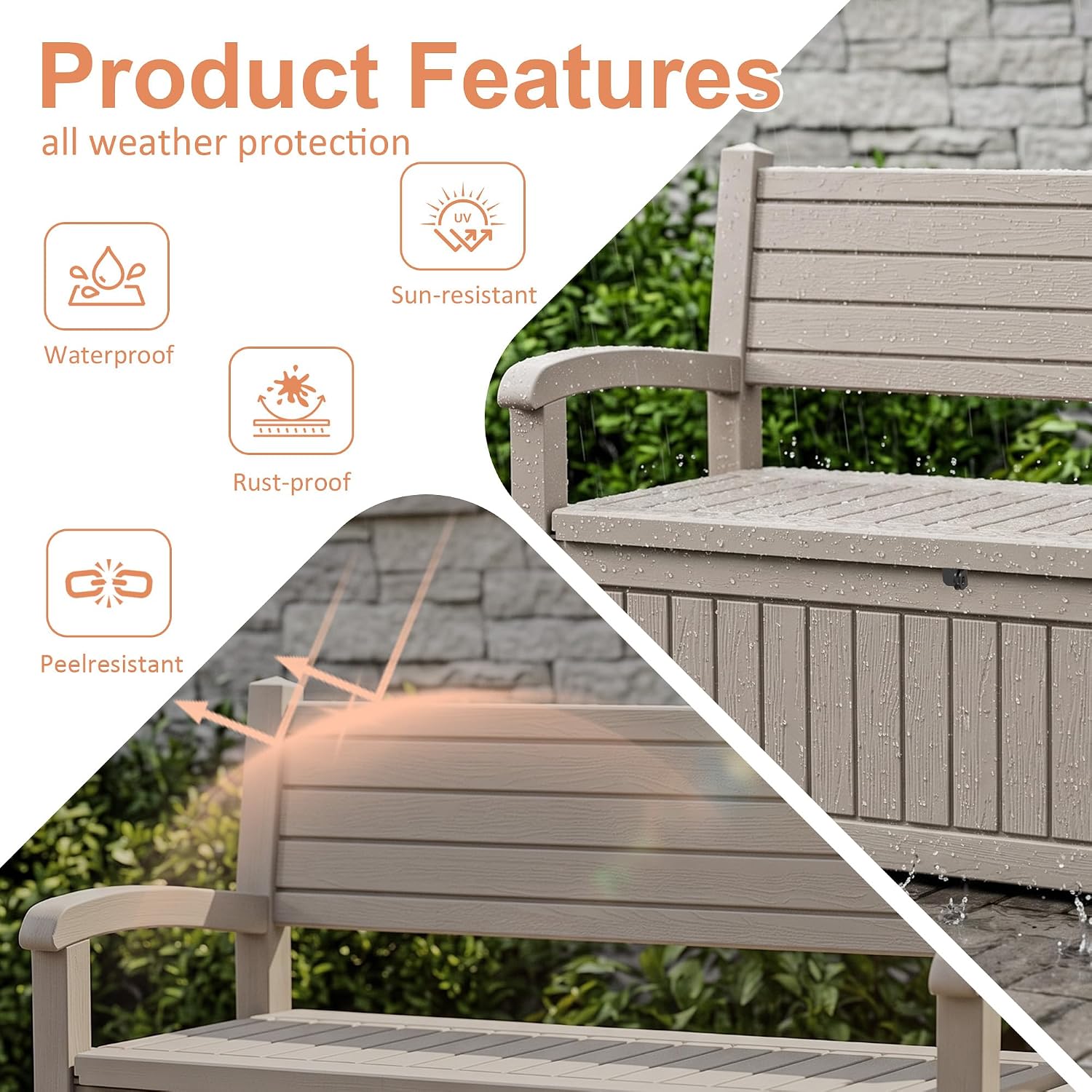 100 Galonluk Dış Mekan Depolam - Outdoor Furniture Resin incelemesi ve fiyatı