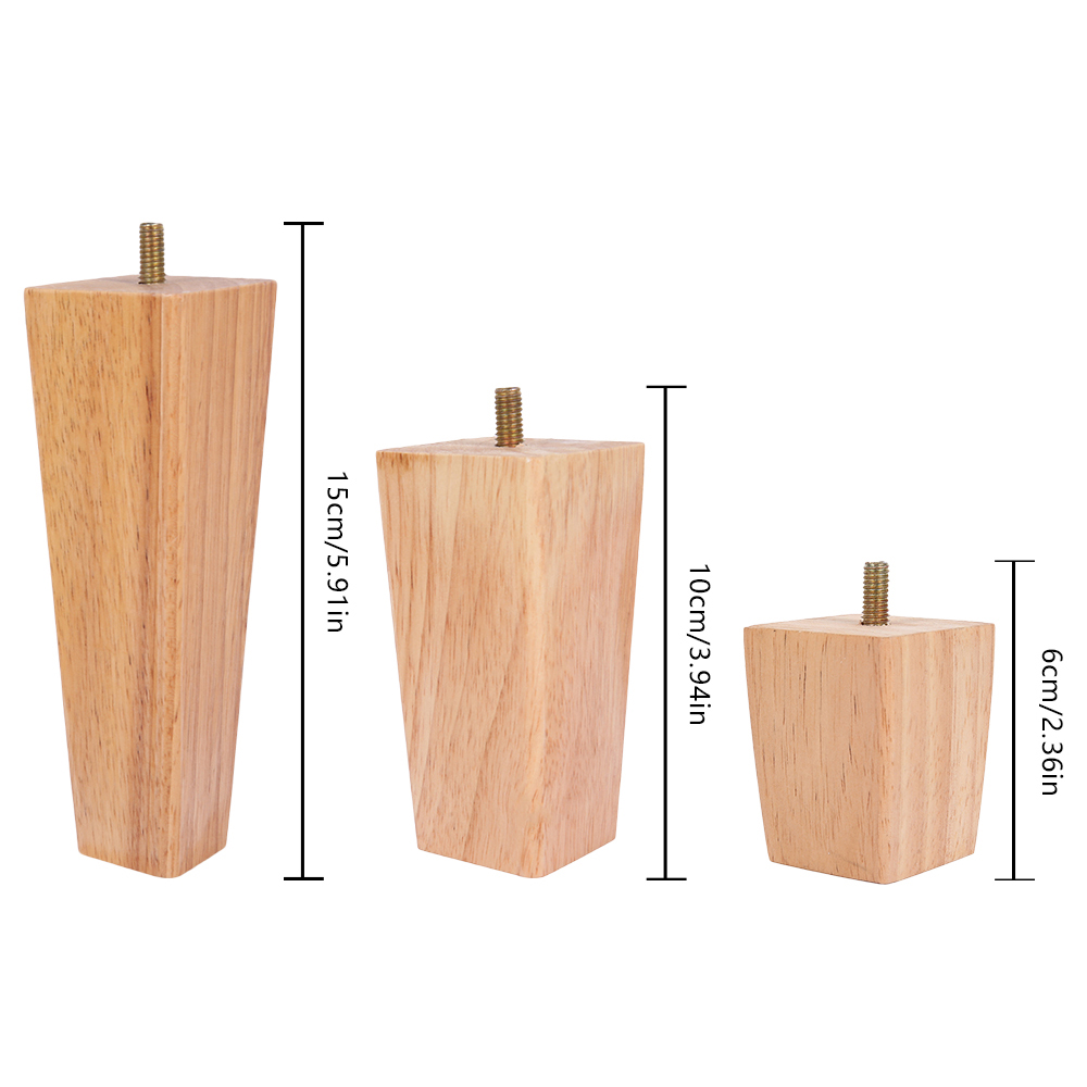 4 adet katı ahşap mobilya ayak - Outdoor Furniture Legs incelemesi ve fiyatı