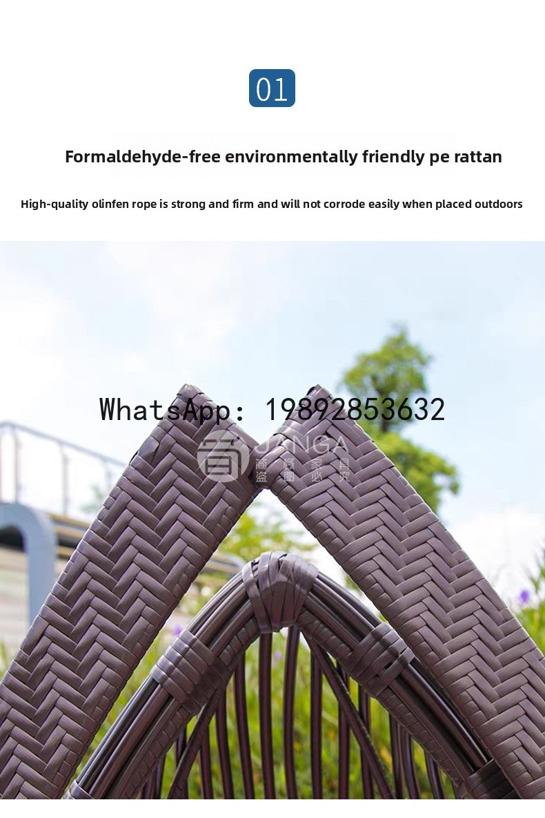 Dış Mekan Yaratıcı Rattan Örgü - Rattan Lounge Set incelemesi ve fiyatı