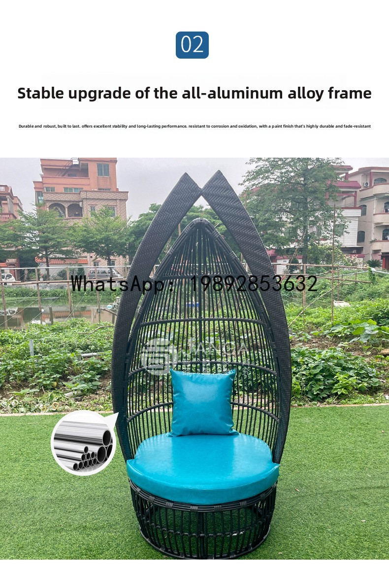 Dış Mekan Yaratıcı Rattan Örgü - Rattan Lounge Set incelemesi ve fiyatı