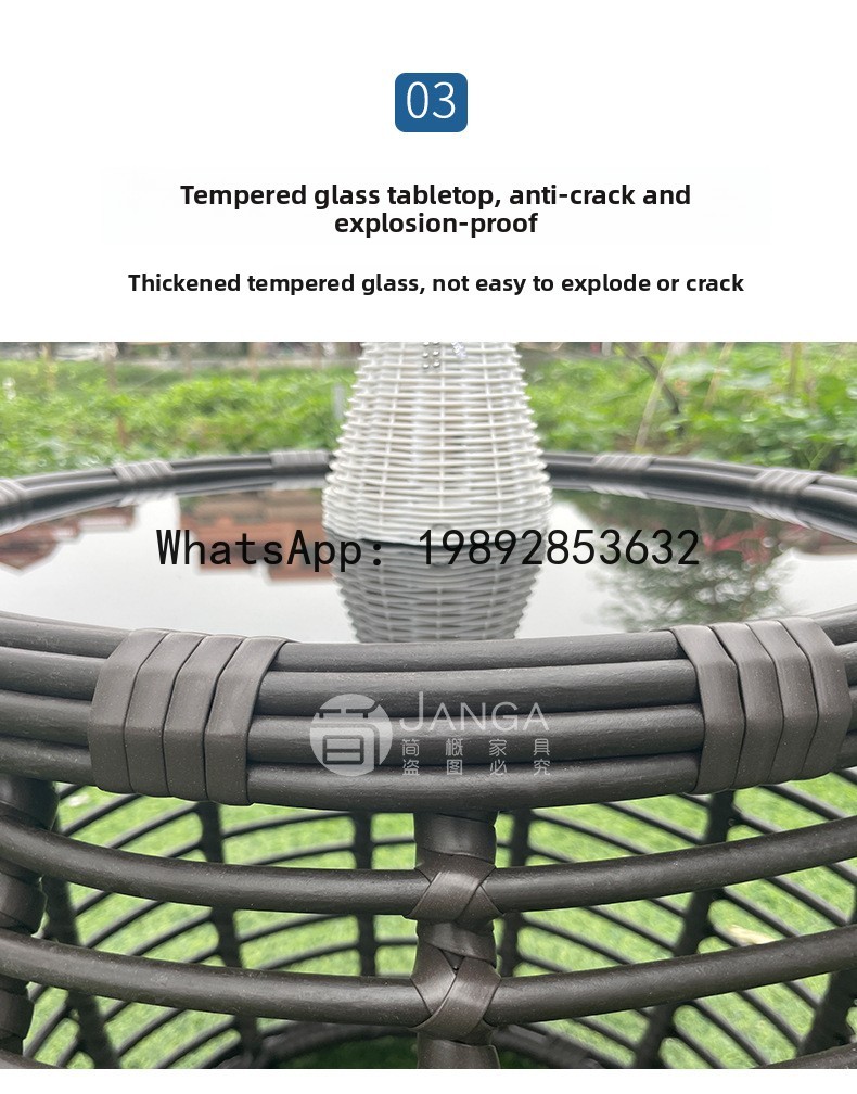 Dış Mekan Yaratıcı Rattan Örgü - Rattan Lounge Set incelemesi ve fiyatı