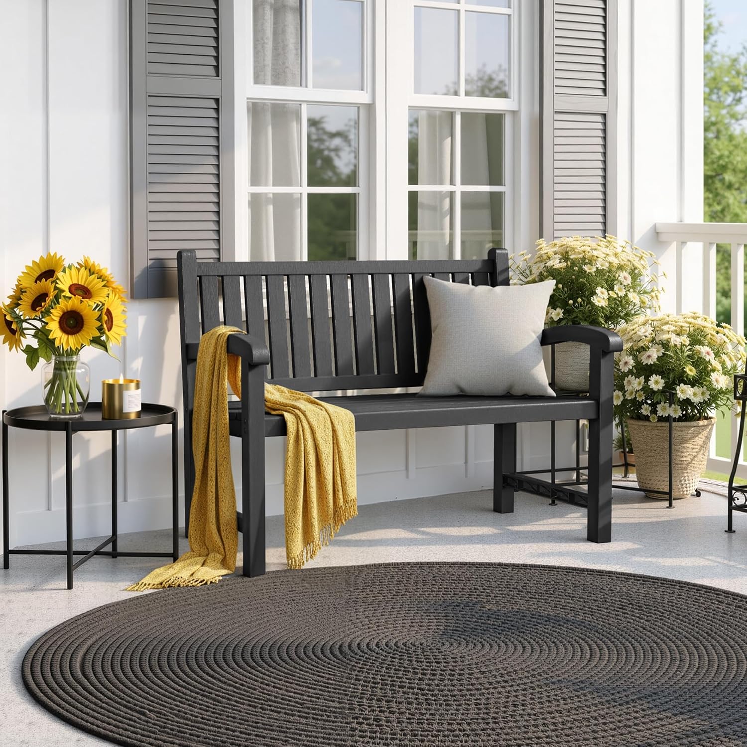 2 Kişilik Reçine Bahçe Bankı,  - Outdoor Furniture Resin incelemesi ve fiyatı